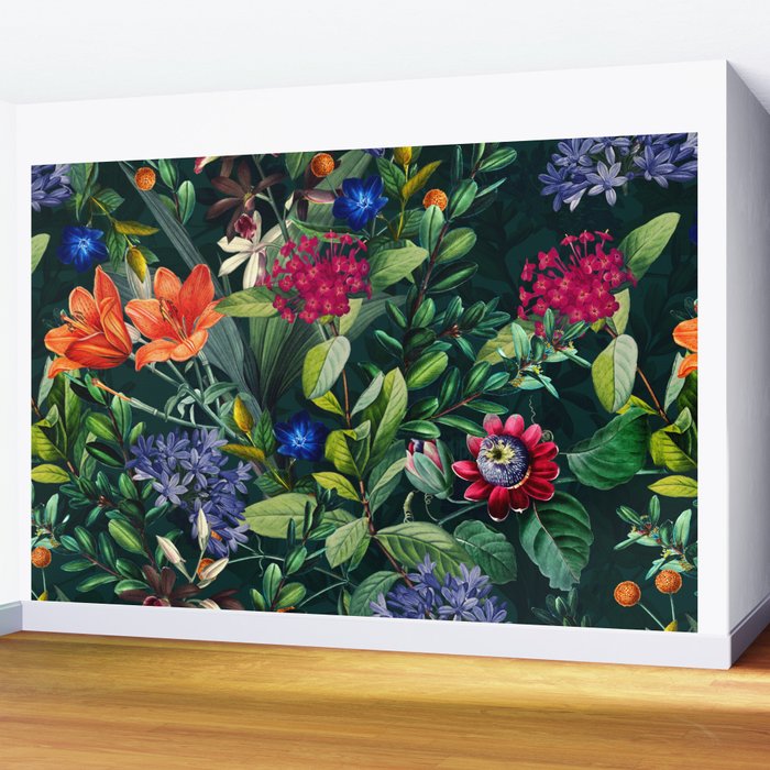 Dark Garden VI Wall Mural Gallery Image 2