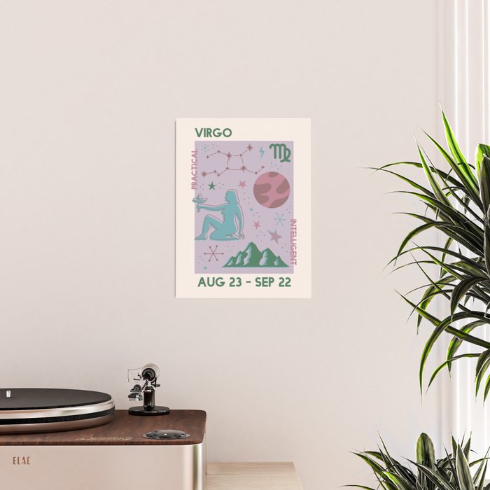 Virgo Astrology Poster Gallery Image 2