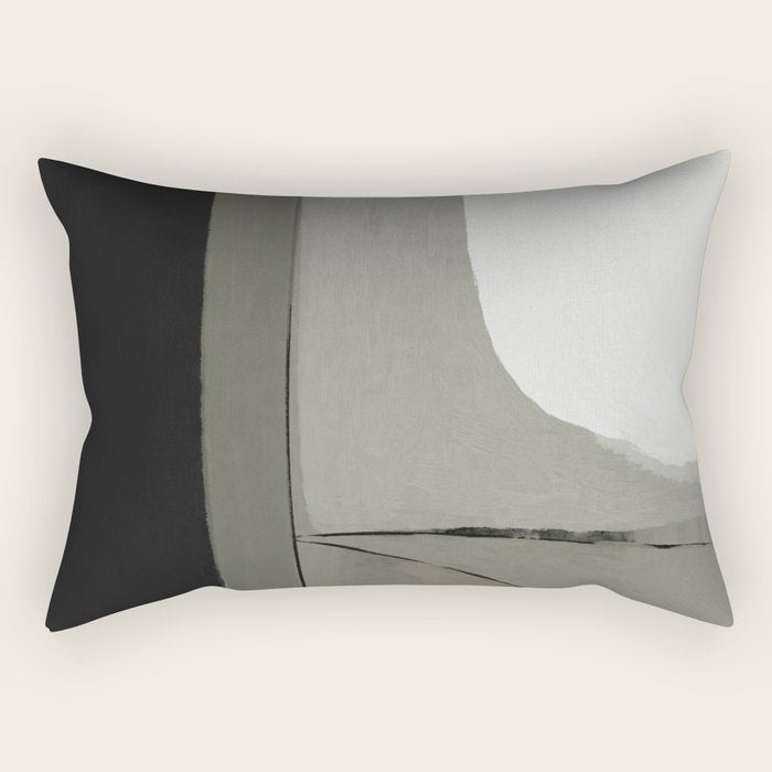 Abstract Calm Rectangular Pillow Gallery Image 1