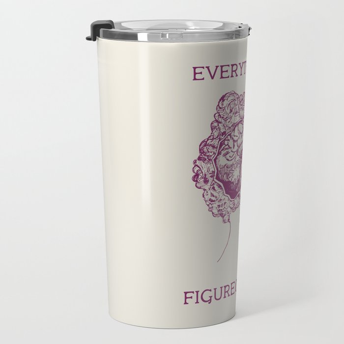 Everything is Figureoutable Travel Mug Gallery Image 3