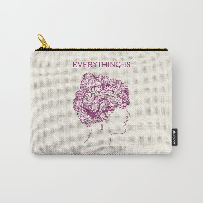 Everything is Figureoutable Carry All Pouch Gallery Image 1