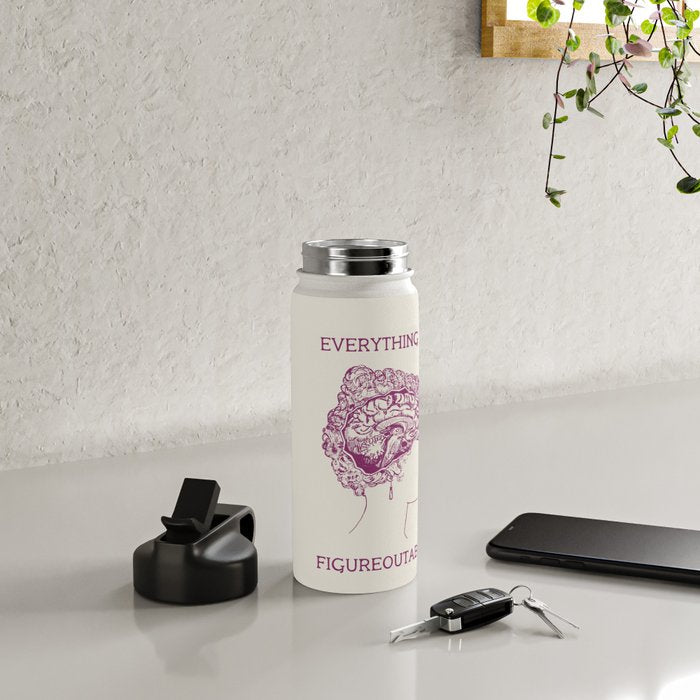 Everything is Figureoutable Water Bottle Gallery Image 4