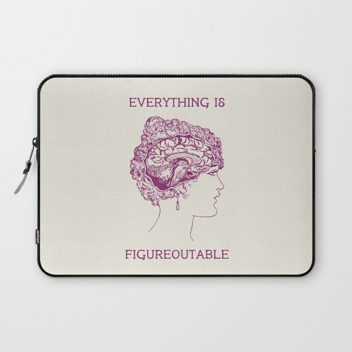 Everything is Figureoutable Laptop Sleeve Gallery Image 1