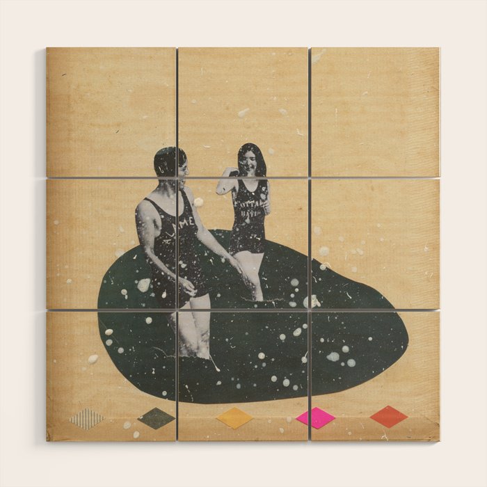Splash Wood Wall Art Gallery Image 1