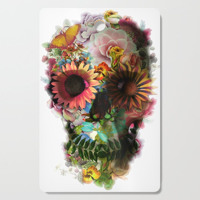 Skull 2 R Cutting Board Gallery Image 1