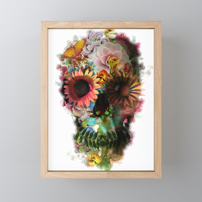 Skull 2 R Mini Art Print Gallery Image 1
