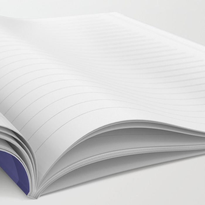 Abstract Color Waves Very Peri Notebook Gallery Image 2