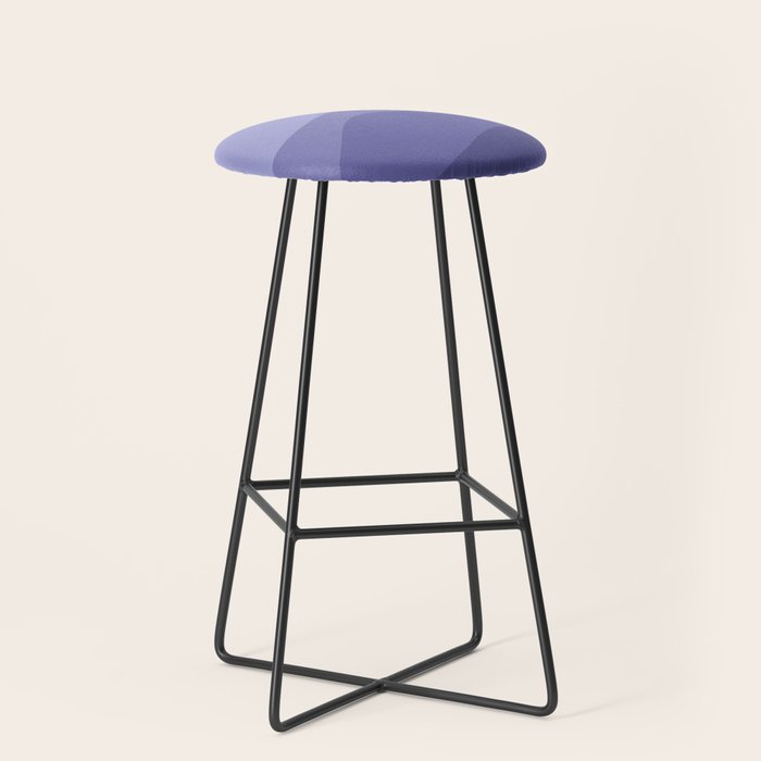Abstract Color Waves Very Peri Stool Gallery Image 1