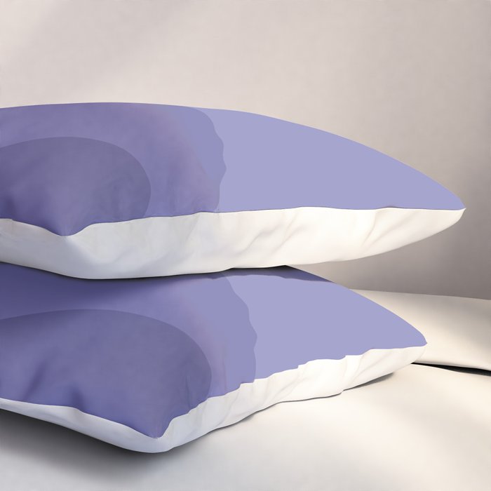 Abstract Color Waves Very Peri Pillow Sham Gallery Image 3