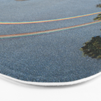 Double rainbow from "Les phénomènes de la physique," 1868 Bath Mat Gallery Image 3