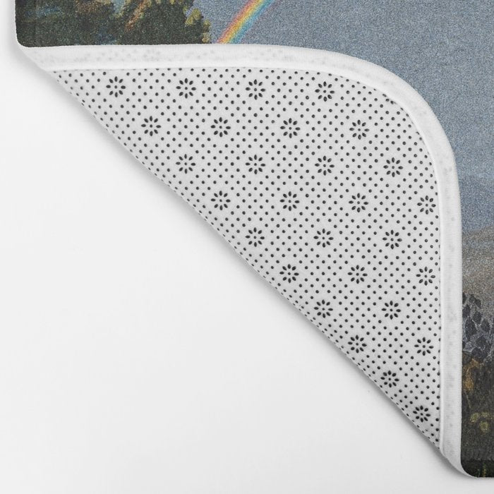 Double rainbow from "Les phénomènes de la physique," 1868 Bath Mat Gallery Image 2