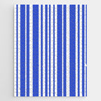  Classic Stripes XXXIV - Bright Blue Jigsaw Puzzle Gallery Image 1