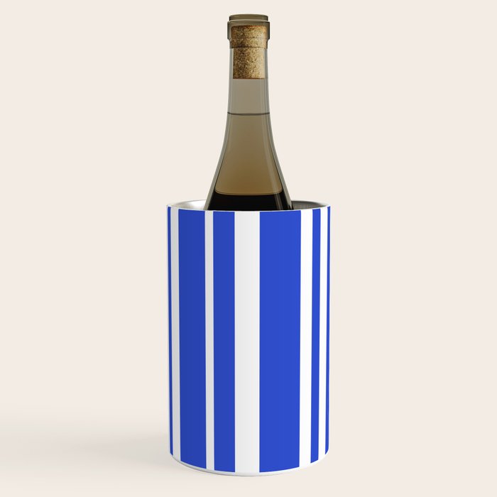  Classic Stripes XXXIV - Bright Blue Wine Chiller Gallery Image 3