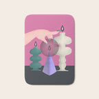 Black Flame Candle  Bath Mat Gallery Image 1