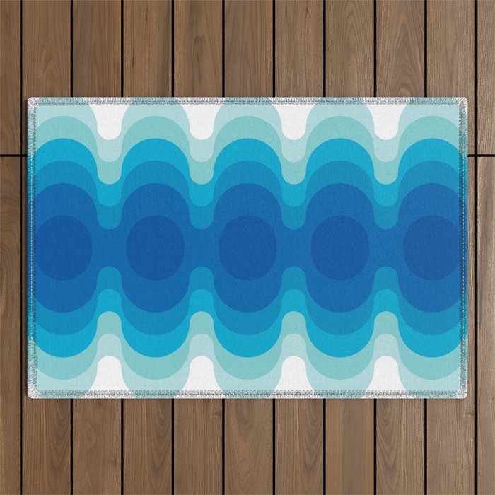 Ocean Echo In Outdoor Rug Gallery Image 1
