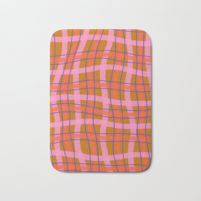 Plaid two Bath Mat Gallery Image 1
