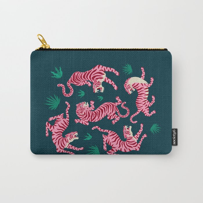 Night Race: Pink Tiger Edition Carry All Pouch Gallery Image 1