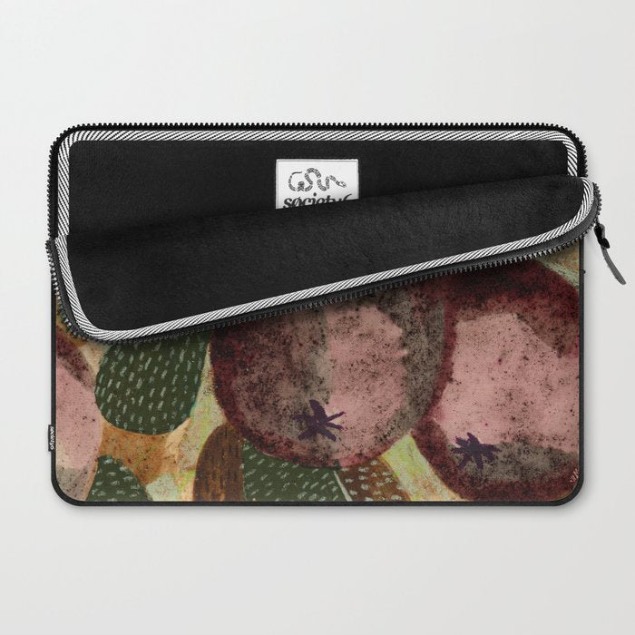 Fall Apple Orchard Painting in Red Delicious Laptop Sleeve Gallery Image 2
