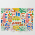 Abstract Mod Art Shapes Pattern Wall Hanging Gallery Image 1