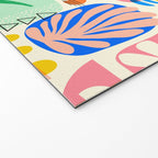 Abstract Mod Art Shapes Pattern Welcome Mat Gallery Image 2