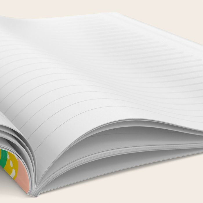 Abstract Mod Art Shapes Pattern Notebook Gallery Image 2