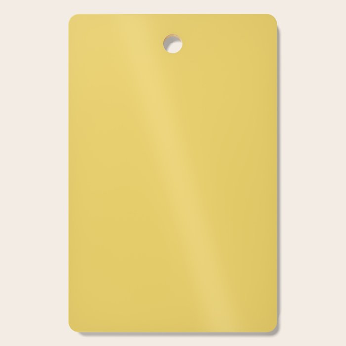 Butter Yellow Solid Color Cutting Board Gallery Image 1