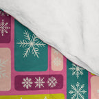 Colorful Geometric Snowflake Tiles Comforter Gallery Image 4
