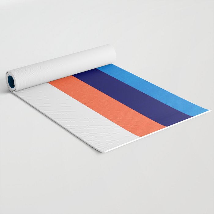 French Riviera: Bauhaus Abstraction 01 Yoga Mat Gallery Image 2