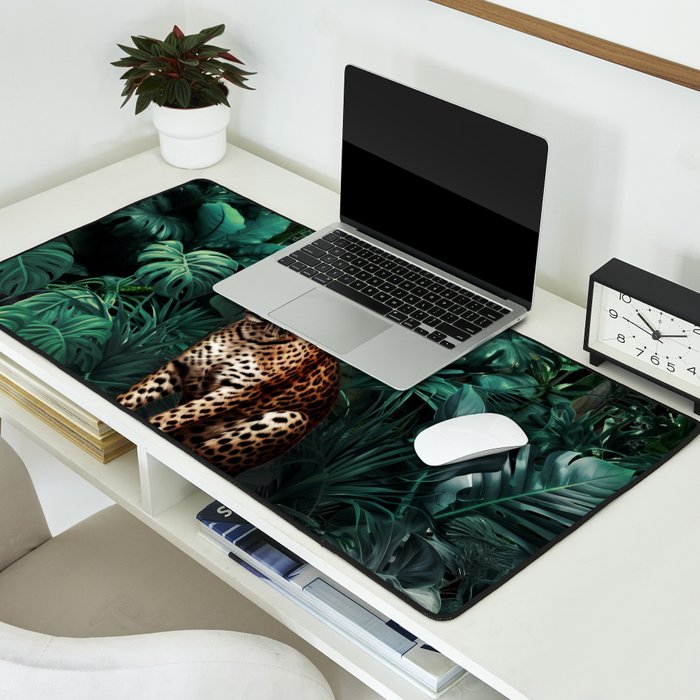 Shadow of the Leopard Desk Mat Gallery Image 2