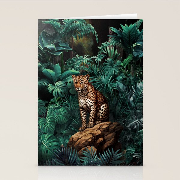Shadow of the Leopard Stationery Card Gallery Image 1