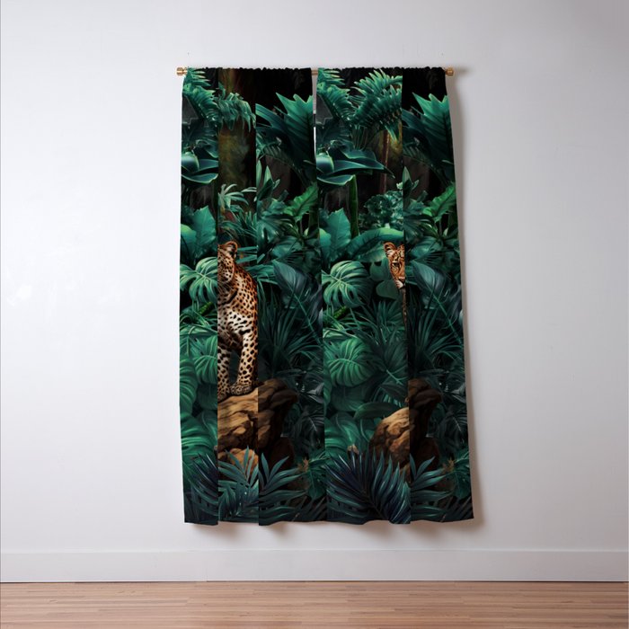 Shadow of the Leopard Window Curtain Gallery Image 3