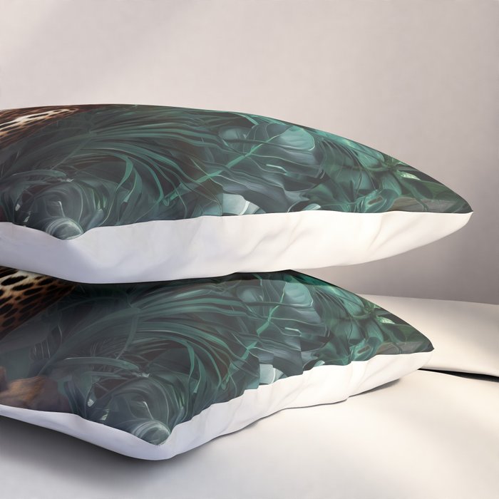 Shadow of the Leopard Pillow Sham Gallery Image 3