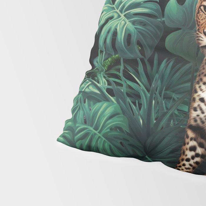 Shadow of the Leopard Pillow Sham Gallery Image 4