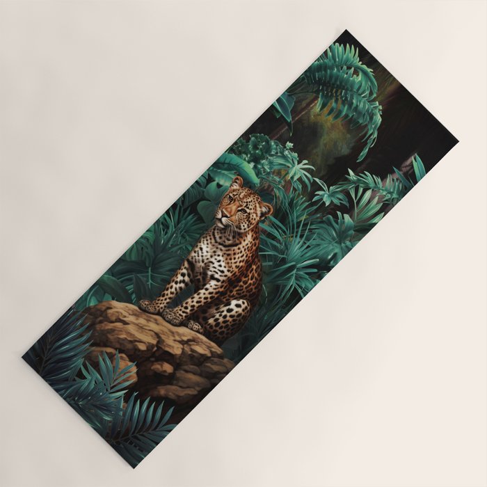 Shadow of the Leopard Yoga Mat Gallery Image 1