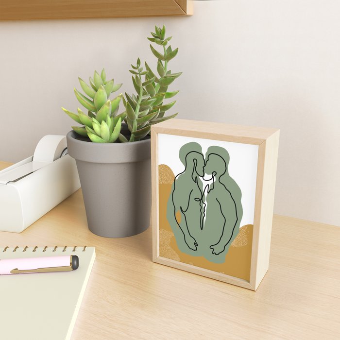 NOODDOOD Lines 10 Mini Art Print Gallery Image 2