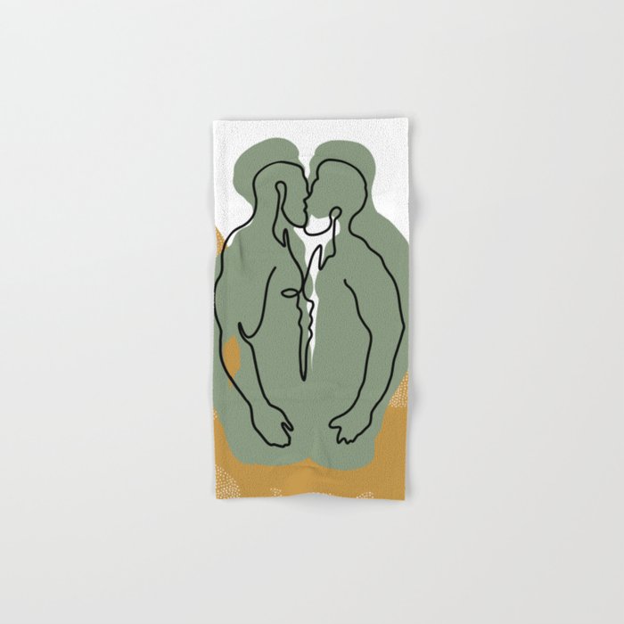NOODDOOD Lines 10 Bath Towel Gallery Image 1