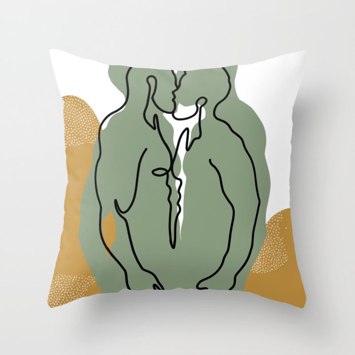 NOODDOOD Lines 10 Throw Pillow Gallery Image 6