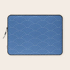 Waves (Sky Blue) Laptop Sleeve Gallery Image 1