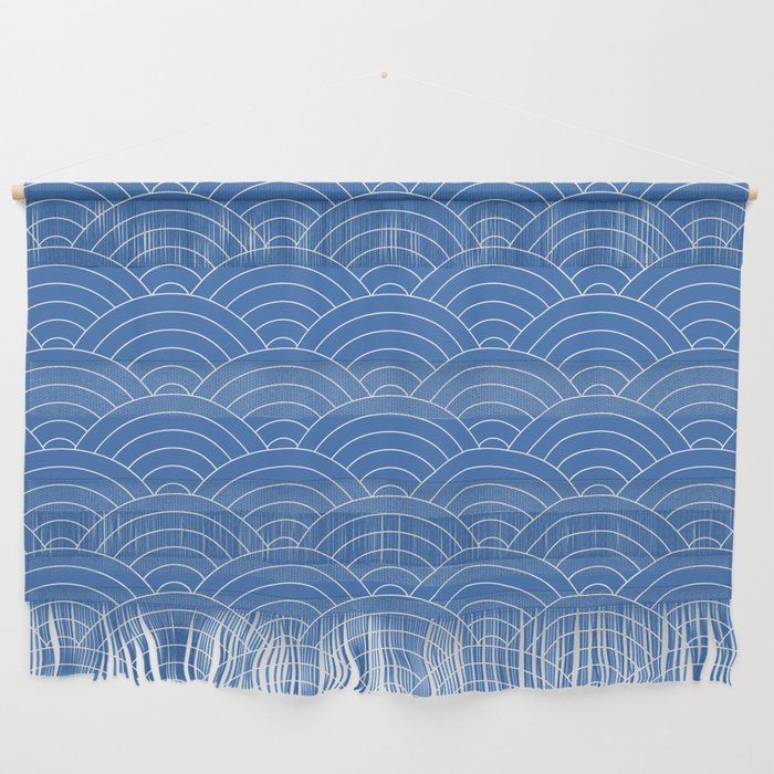 Waves (Sky Blue) Wall Hanging Gallery Image 1