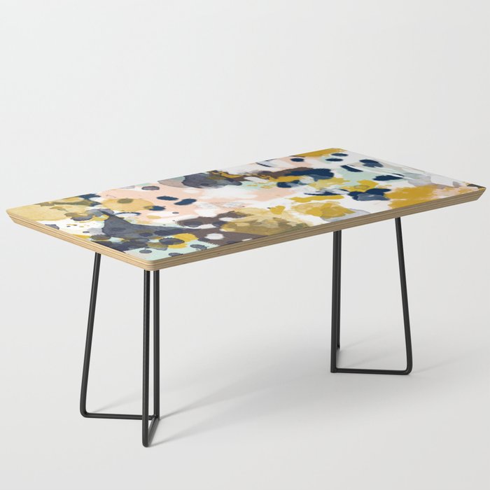 Sloane - abstract painting gender neutral baby nursery dorm college decor Coffee Table Gallery Image 1