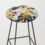 Sloane - abstract painting gender neutral baby nursery dorm college decor Stool Gallery Image 2
