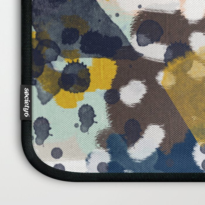 Sloane - abstract painting gender neutral baby nursery dorm college decor Laptop Sleeve Gallery Image 3
