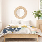 Sloane - abstract painting gender neutral baby nursery dorm college decor Duvet Cover Gallery Image 3