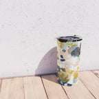 Sloane - abstract painting gender neutral baby nursery dorm college decor Travel Mug Gallery Image 4