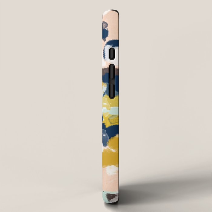 Sloane - abstract painting gender neutral baby nursery dorm college decor iPhone Case Gallery Image 2