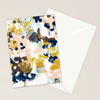 Sloane - abstract painting gender neutral baby nursery dorm college decor Stationery Card Gallery Image 2