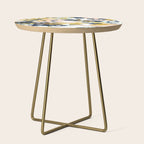 Sloane - abstract painting gender neutral baby nursery dorm college decor Side Table Gallery Image 1