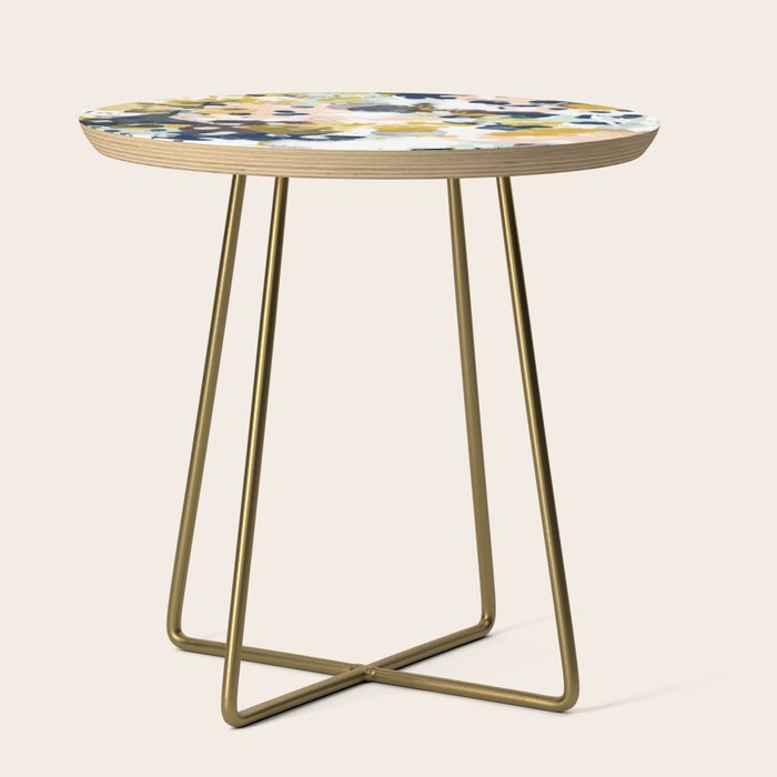 Sloane - abstract painting gender neutral baby nursery dorm college decor Side Table Gallery Image 1