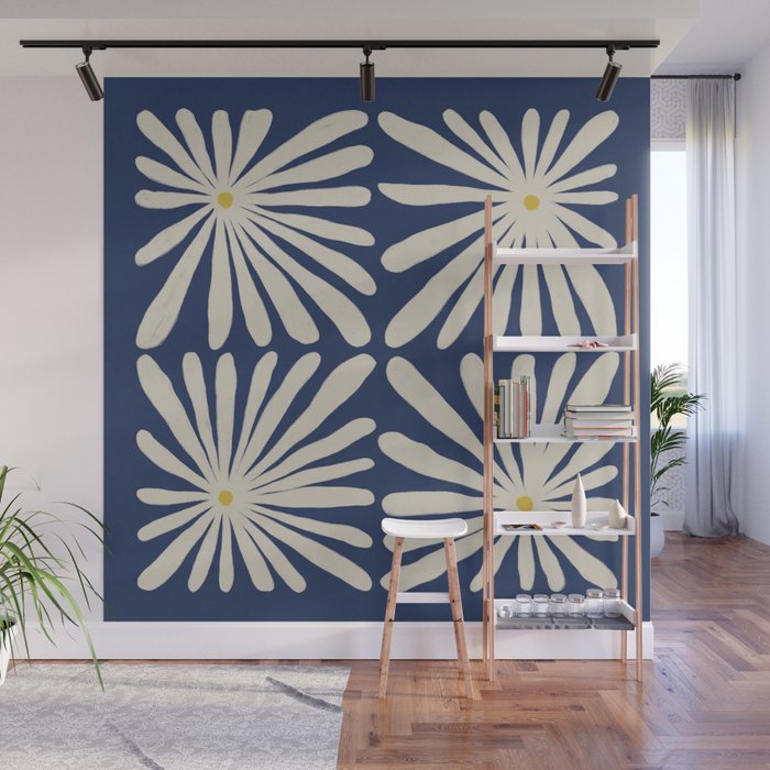 Lazy Daisies #1 Wall Mural Gallery Image 1