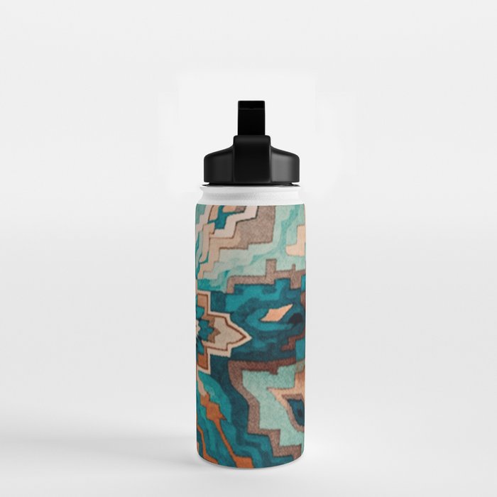 Abstract Geometric Southwest Water Bottle Gallery Image 2